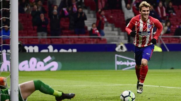 Antoine Griezmann dalam kondisi percaya diri jelang laga lawan Barcelona.