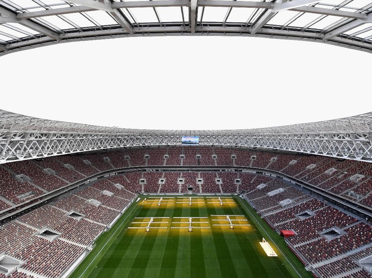 Luzhniki Stadium, salah satu stadion tuan rumah Piala Dunia 2018 (Michael Regan/Getty Images)