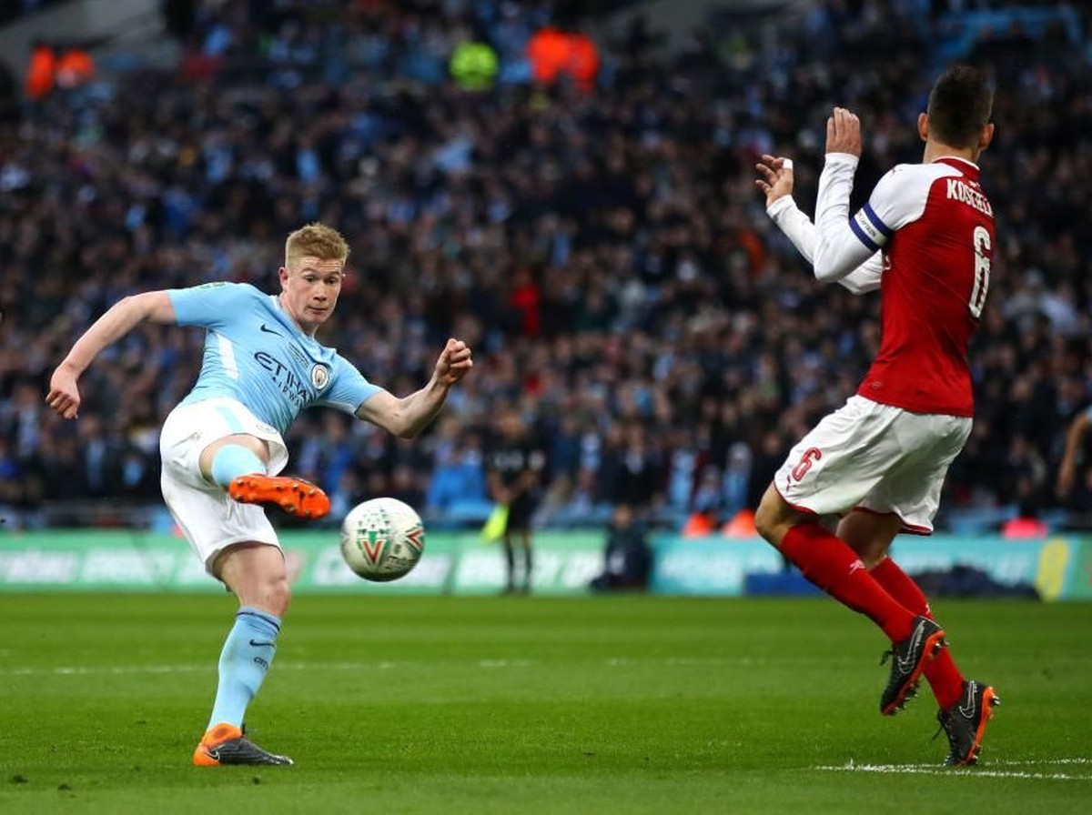 Pemain Manchester City, Kevin De Bruyne. (Foto: Julian Finney/Getty Images)