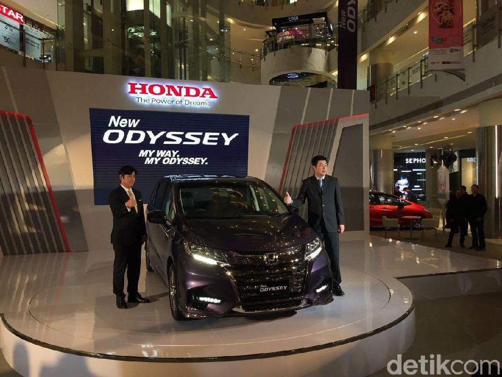 Honda Meluncurkan Odyssey Model 2018