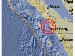 Gempa 5,7 SR Guncang Padang Sidempuan