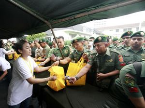 Pasar Murah untuk Prajurit Kostrad