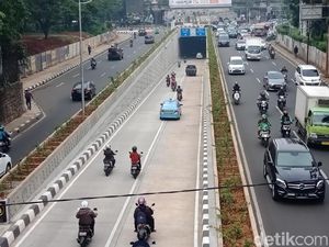 Underpass Kartini Resmi Beroperasi, Lalin di Lebak Bulus Lancar Underpass Kartini Resmi Beroperasi, Lalin di Lebak Bulus Lancar
