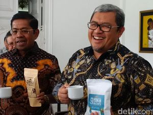 Bertemu Aher, Mensos Puji Kopi Jabar Bertemu Aher, Mensos Puji Kopi Jabar