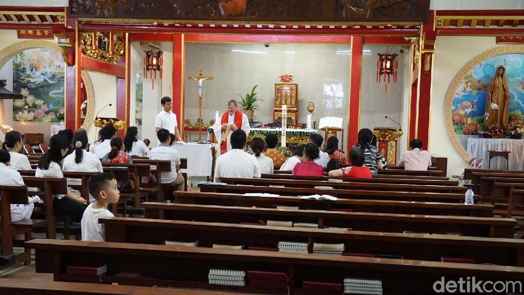Foto: Gereja Katolik Tua di Pecinan Jakarta Foto: Gereja Katolik Tua di Pecinan Jakarta