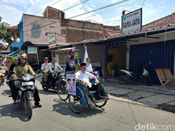 Oded Jamin Becak Boleh Beroperasi di Bandung