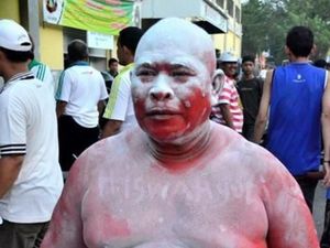 Sisi Lain di Balik Penampilan Jamaali Ikon Suporter Persekabpas