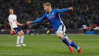 Rochdale sempat menyamakan skor melalui gol Stephen Humphrys pada menit ke-31. Foto: Matthew Childs/Action Images via Reuters
