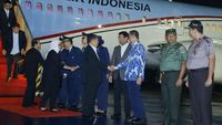 Foto: Wiranto dan Anies Sambut JK Pulang dari Afghanistan