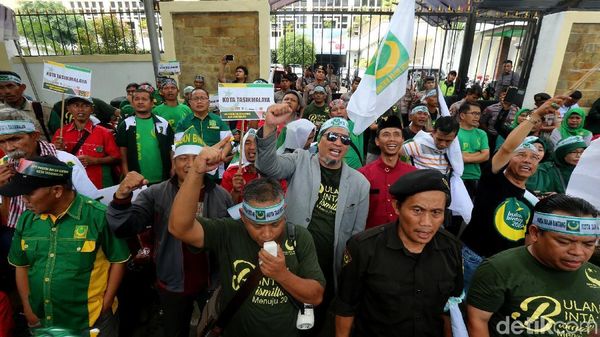 Tak Lolos Pemilu 2019, PBB Demo KPU
