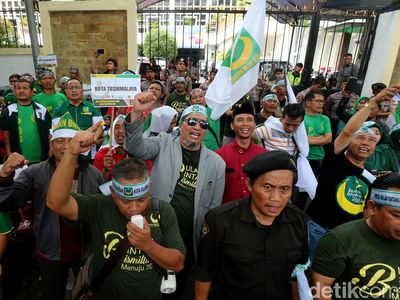 Tak Lolos Pemilu 2019, PBB Demo KPU