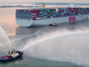 Menengok Kapal Kontainer Terbesar Dunia Buatan Samsung