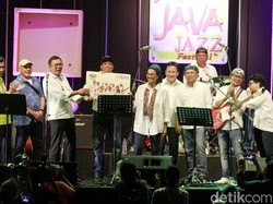 Pakai Kemeja Putih, Sri Mulyani hingga Basuki Guncang Java Jazz