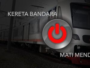Mogoknya Kereta Api Bandara Diduga akibat Gangguan Listrik