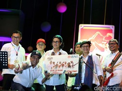 BNI Luncurkan Kartu Tapcash Elek Yo Band di Java Jazz