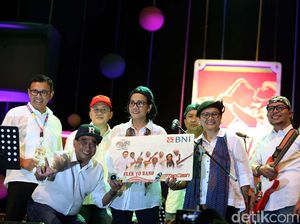 BNI Luncurkan Kartu Tapcash Elek Yo Band di Java Jazz BNI Luncurkan Kartu Tapcash Elek Yo Band di Java Jazz