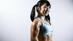 Liburannya Reika Saiki, Pegulat Kekar Jepang yang Berwajah Imut