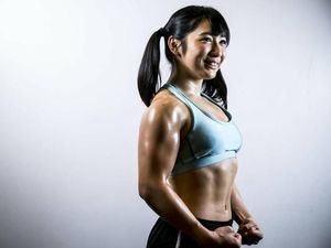 Liburannya Reika Saiki, Pegulat Kekar Jepang yang Berwajah Imut