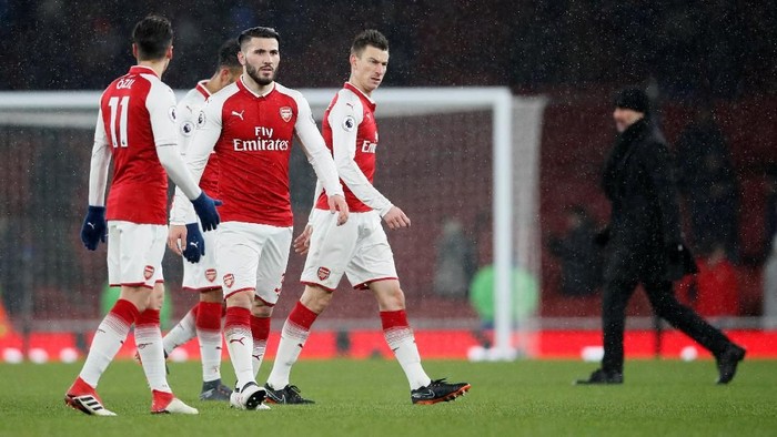 Arsenal Terjun Bebas Usai Pergantian Tahun