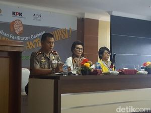 Pimpinan KPK ke Polres Jaksel, Paparkan Pencegahan Korupsi ke Polwan Pimpinan KPK ke Polres Jaksel, Paparkan Pencegahan Korupsi ke Polwan