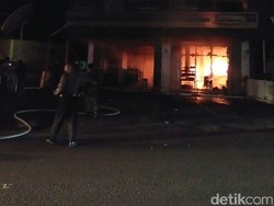 Minimarket di Magetan Terbakar, Sempat Terdengar Ledakan