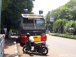 Kantor KPU Akan Didatangi Pendemo, 2 Water Cannon Disiagakan