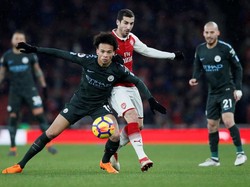 City Ungguli Arsenal 3-0 di Babak Pertama