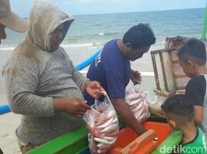 Cuaca Buruk, Pendapatan Nelayan di Belitung Timur Turun Drastis