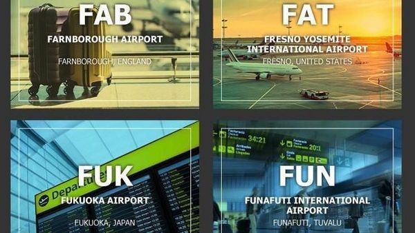 Foto: Kode Nama Bandara di Luar Negeri yang Bikin Ngakak