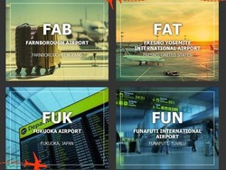 Kenapa Nama Bandara Disingkat Jadi Kode 3 Huruf?