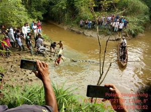 Lokasi Buaya yang Telan Manusia di Kaltim Dipasang Papan Imbauan