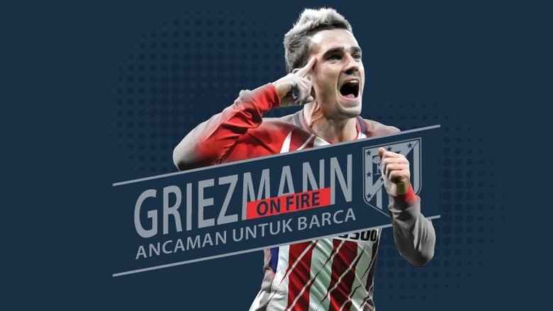 Griezmann Sedang On Fire, Bisa Pupus Rekor Buruk Lawan Barca? Griezmann Sedang On Fire, Bisa Pupus Rekor Buruk Lawan Barca?