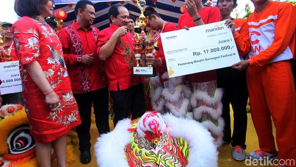 Mandiri Barongsai Festival Sukses Digelar