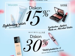 Yuk! Tampil Merona di Pesta Diskon Kosmetik