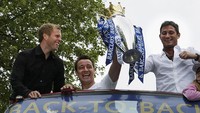 4. Chelsea 2005/2006. Musim kedua Jose Mourinho ditandai dengan keberhasilan Chelsea mempertahankan gelar juara Premier League dengan torehan 91 poin (selisih gol +50), delapan angka di atas Manchester United. (Foto: Gareth Cattermole/Getty Images)