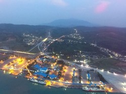 Akibat Angin Kencang, 3 Kapal Feri di Bakauheni Saling Bertabrakan