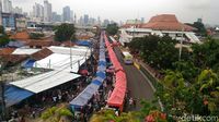 Foto: Jl Jatibaru Tanah Abang yang Diwacanakan Dibuka Lagi