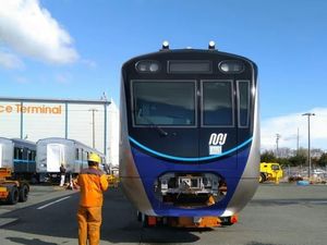 Hore! 12 Kereta MRT dari Jepang Akhirnya Tiba di Jakarta
