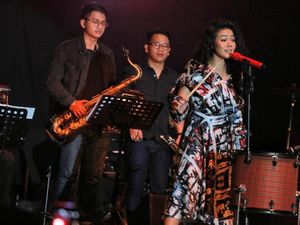 Asyiknya Yura Yunita dan Ron King Horn Section di BNI Java Jazz Festival 2018