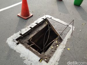 Polisi Cek CCTV Selidiki Viral Pencurian Tutup Gorong-gorong di Depok Polisi Cek CCTV Selidiki Viral Pencurian Tutup Gorong-gorong di Depok