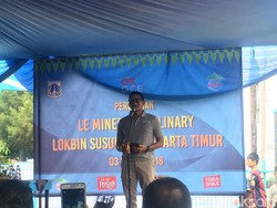 Resmikan Lokbin Ciracas, Sandi Gagal Fokus karena Bau Durian