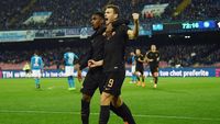 Foto: Serigala Roma Terkam Napoli