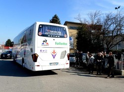 Skuat Fiorentina pun langsung bergegas kembali ke kota Florence. Sementara proses autopsi terhadap jenazah Astori kabarnya langsung dilakukan hari ini. (Foto: Dino Panato/Getty Images)