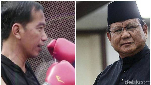 Meme Politik: Saling Sahut soal Rematch Jokowi vs Prabowo