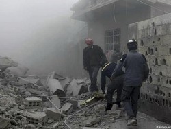 Puluhan Ribu Warga Ghouta Terjebak Perang