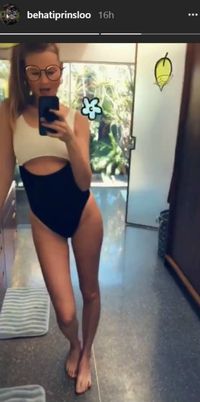 Wow! Dua Minggu Pasca Melahirkan, Behati Prinsloo Kembali Langsing
