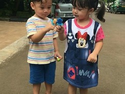 Lucunya Rafathar dan Gempita Makan Bareng hingga Aksi Agus Yudhoyono Cicip Makanan Enak