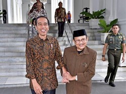 Jokowi Sebut Habibie dan Ainun Contoh Pasangan Romantis