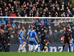 Arsenal Sementara Tertinggal dari Brighton