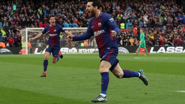 Barcelona menang 1-0 atas Atletico Madrid berkat gol tunggal Lionel Messi.